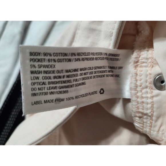 Universal Thread High Rise Skinny Jeans Women's Size 6, 28R Pink - Picture 4 of 5